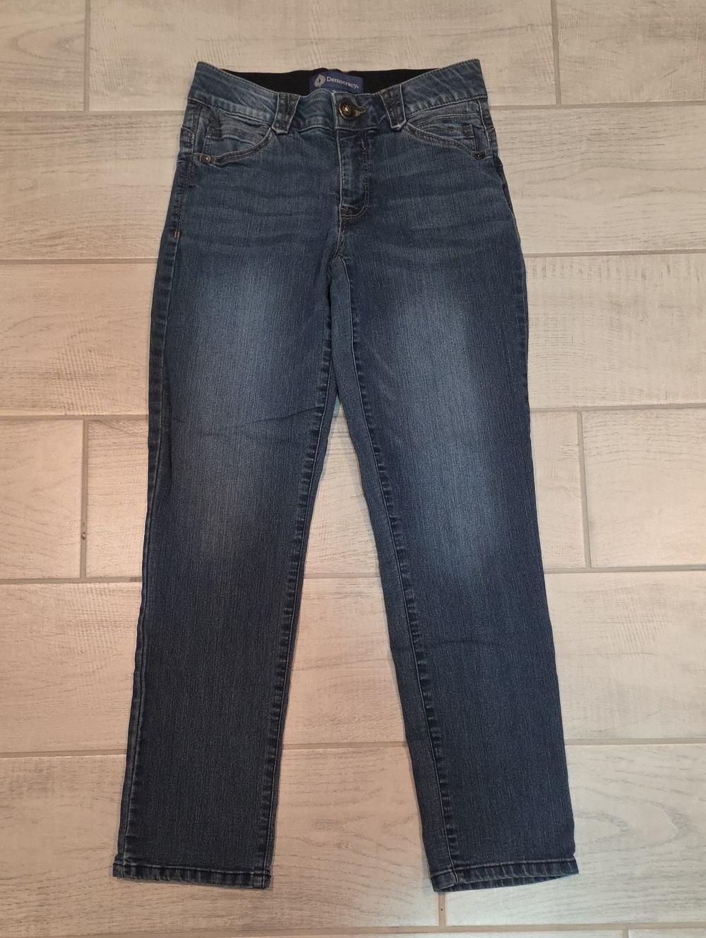 Democracy Ab Solution Women's Size 2P Straight Leg Stretch